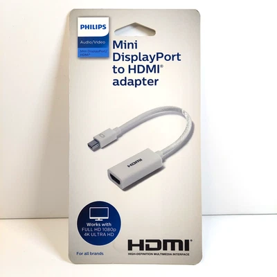Philips Audio/Video Mini DisplayPort to HDMI Adapter SWV9200F/37 - Image 1 of 4