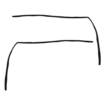 Комплект из пары уплотнений передних уплотнений для окон Ford Van серии E со стеклянным каналом - Изображение 1 из 3