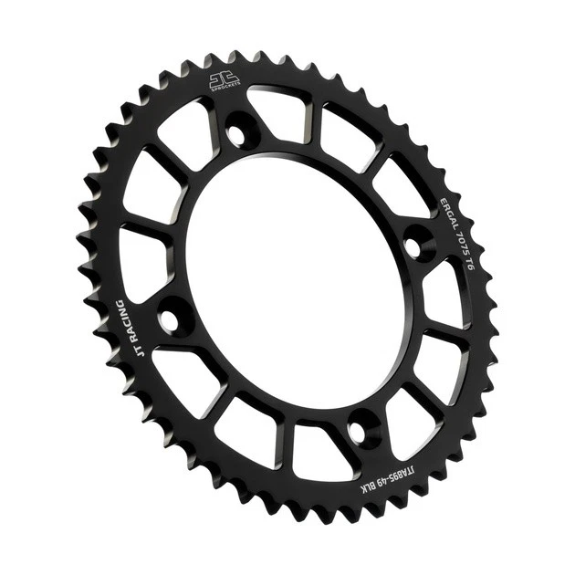 Roda dentada traseira de alumínio JT Racelite 48T preta KTM/Husqvarna 65 SX/TC 65/60 SX - Imagem 1 de 1