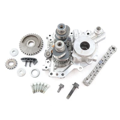 01-05 Harley Davidson Dyna Cam eixo suporte placa de distribuição bomba de óleo peças OEM D57 - Imagem 1 de 4