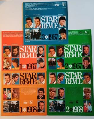 Star-Revue 1/1967 2/1967 3/1967 1/1968 und 2/1968 LP zur Auswahl Star Revue - Bild 1 von 4