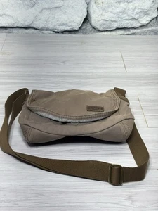 Keen Bandolera Hombro Híbrido Bolso de Transporte Cartera Marrón Lona Viajero - Imagen 1 de 4