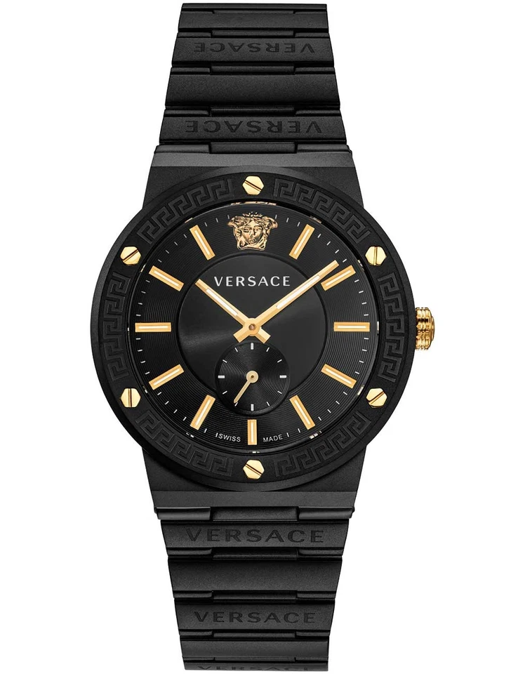 Versace VEVI00620 Mens Watch Greca Logo 41mm 5ATM