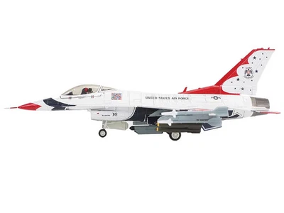 Lockheed F-16C Fighting Falcon Fighter Aircraft "No.10 Thunderbirds Warbird" Uni - Image 1 of 4