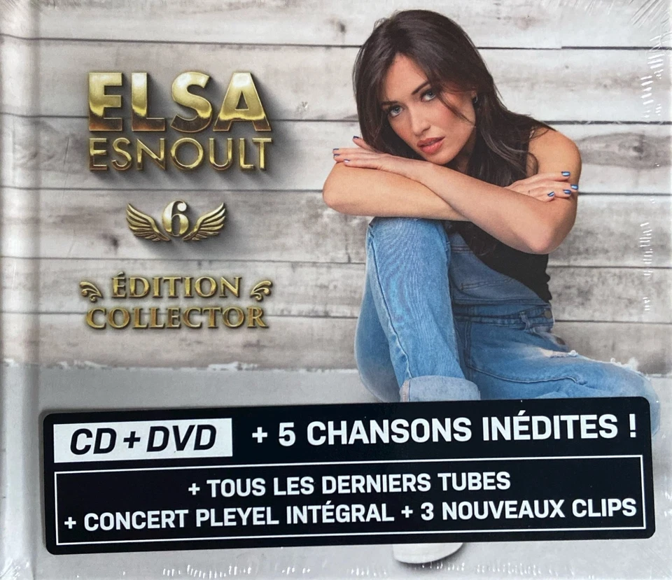 CD ALBUM DIGIBOOK + DVD LIVE ELSA ESNOULT 6 EDITION COLLECTOR NEUF SOUS BLISTER - Photo 1/2