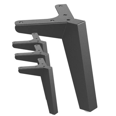 4 PCS 6 Inch Metal Furniture Legs, Matte Black Modern Legs for Sofa, Bench - Image 1 of 4