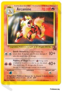 Carte Pokémon - ARCANINE 6 - Promo Stella Nera - NM - WOTC - RARO - PSA - TCG - Picture 1 of 1