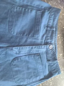 PRINCESS HIGHWAY Pants Womens 6bright blue Tapered Casual High Rise Zip Fly - Foto 1 di 4