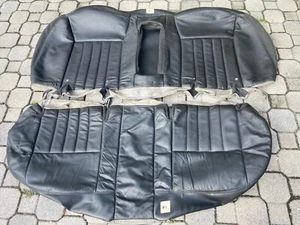 Lincoln Town Car Back seat Leather Cover Only  Black # 1 - Picture 1 of 13