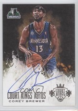 2013-14 Panini Court Kings Auto /399 Corey Brewer #46 Auto