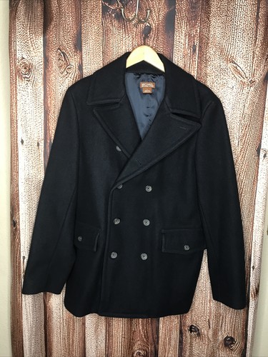 Cappotto uomo Michael Kors doppiopetto pea misto lana navy taglia large us intime ottimeioni