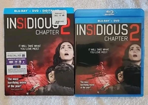 Insidious Chapter 2 (Blu-ray + DVD, 2013, 2-Disc Set w Embossed Slipcover) - Picture 1 of 18