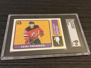 2017-18 O-Pee-Chee Retro Blank Back Sami Vatanen #262  SGC 9 - Picture 1 of 3