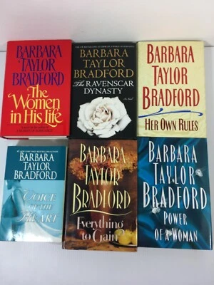 Barbara Taylor Bradford Mixed Lot 1st Edition Hardcover Paperback HCDJ - Image 1 of 4