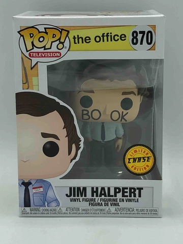 Funko POP! Television The Office Jim Halpert (Chase) #870 Vinyl Figure Cover