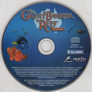 The Great Barrier Reef Screen Saver CD-ROM Windows XP/Vista - NEW CD in SLEEVE - Picture 1 of 1