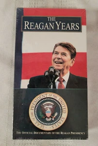 The Reagan Years Official Documentary of the Reagan Presidency VHS NEW SEALED - Picture 1 of 6