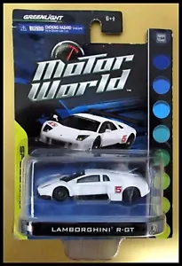 Greenlight Motor World White Lamborghini R-GT Speed Series - Paketausgaben - Bild 1 von 2