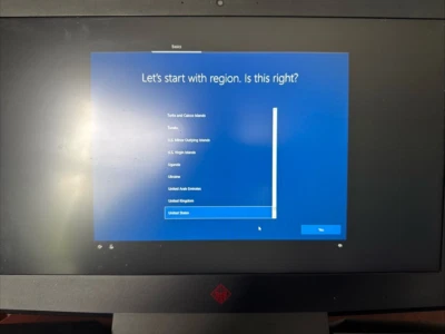 HP OMEN 17.3" Gaming Laptop, Intel i7 Quad-Core CPU, RX580 8GB, 12GB DDR4, 1TB - Image 1 of 4