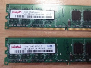 Memoria Ram TakeMs DDR2 1GB PC2-6400 800Mhz CL5 240 pin 1.8v -Non ECC. - Imagen 1 de 3