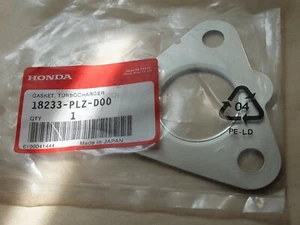 New Genuine Honda Civic 1.7 02-05 Turbo to exhaust gasket 18233-PLZ-D00 A101 - Picture 1 of 3