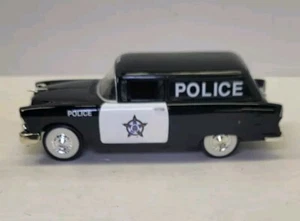 Liberty Classics 1955 Chevrolet Delivery Car 1:25 Coin Bank Police - Picture 1 of 11