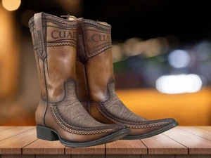 LIMITED EDITION Leder Westernstiefel - Handmade by Cuadra Boots (1B1AEL) - Bild 1 von 11