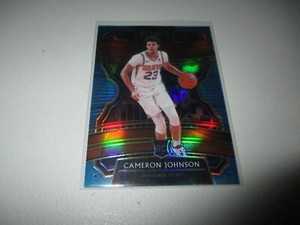 Cameron Johnson 2019-20 Panini Select Concourse Light Blue Prizm RC #8 /299