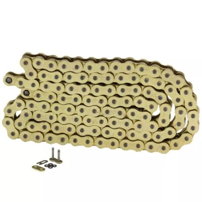 428x118 Link Gold O-Ring Drive Chain For 1985-2003 Honda XR100R Heavy Duty Chain - Image 1 of 2