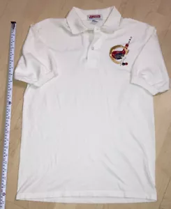Vintage Jerzees Golf Polo Size Small Made In USA Embroidered/Glitters - Picture 1 of 6