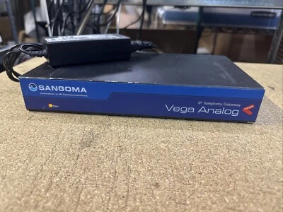 Sangoma Vega 3000G Gateway 24 FXS SGM-VS0173 NO Power Adapter - Image 1 of 4