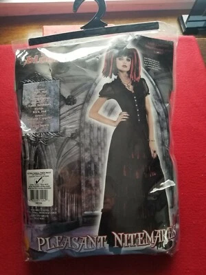 Women's Halloween Costume Pleasant Nightmares Size X-Small  - Image 1 of 4