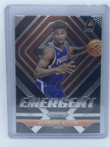 2018-19 Deandre Ayton Panini Prizm Emergent Rookie #1 Phoenix Suns Insert Card - Picture 1 of 12