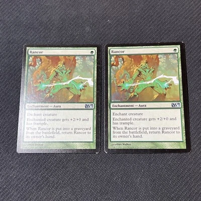 Rancor Magic The Gathering Mtg M13 Card 2 - Image 1 of 4