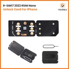 R-SIM17 RSIM Nano Unlock Card for iPhone 13 12 11 Pro Max X XS XR 8 7 iOS15 5G