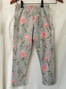 NWT Carter's Floral and Fairies Capri Leggings Girls Kids and Toddler sizes Gray - Picture 1 of 4