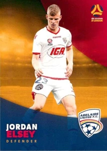 2017 2018 ADELAIDE UNITED A-League Card JORDAN ELSEY - Picture 1 of 2