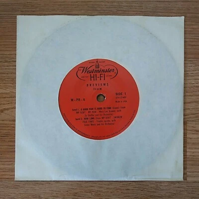 Rare Compilation 7” Vinyl LP Green Freddy Jacobs Karr-Dubey Young ZTV 27490-2 - Image 1 of 4