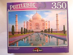 Jigsaw Puzzle 350 Pisces Taj Mahal in Sunrise Light 18.25" X 11" Puzzlebug New! - Picture 1 of 9
