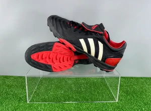 Adidas Predator Pulsado (Pulse) TF US10 UK9 Botas Negras Botines Hombre Fútbol - Imagen 1 de 14
