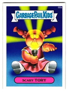 Scary Tory 2014 Garbage Pail Kids Spooky Story Parody Sticker - Picture 1 of 2