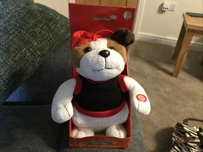 Street Dog singing and Moving Plush Sings Who Let The Dogs Out Boxed - Image 1 of 4