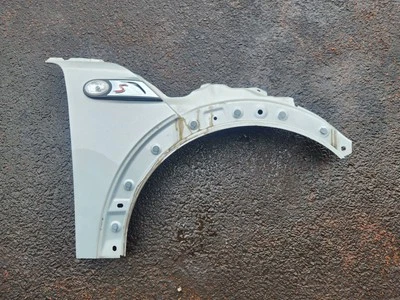 Genuine Mini R55 R56 R57 Lci Offside Right Drivers Front Wing White Silver - Image 1 of 4