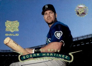 1996 STADIUM CLUB EXTREME PLAYERS GOLD PARALLEL #300 EDGAR MARTINEZ MARINERS NM - Picture 1 of 2