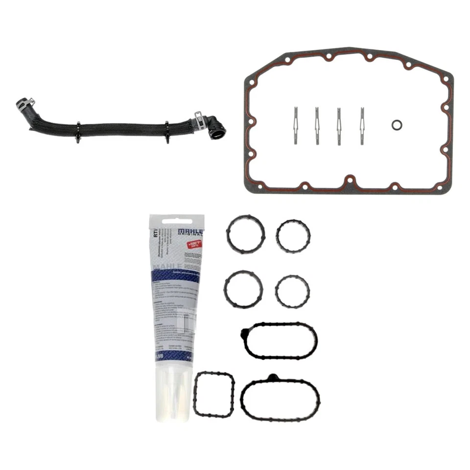 For Ford F-250 Super Duty 2015-2019 Mahle 3-Pc Oil Pan Gasket Kit Foto 1 de 1