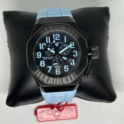 Reloj Hombre Swiss Legend Trimix Diver Cronógrafo Lume 46mm Para Piezas o Reparación Foto 1 de 4