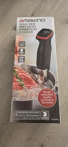 New Sealed Ambiano Sous Vide Precision Immersion Cooker 800W Model # H-106 - Picture 1 of 3