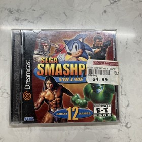 SEGA Smash Pack Vol. 1 (Sega Dreamcast 2001) TESTED COMPLETE