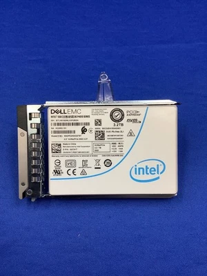 0{2CN1T} Dell EMC Intel DC P4610 3.2TB PCIe Gen3 x4 NVMe U.2 2.5" MU SSD 2CN1T - Image 1 of 4