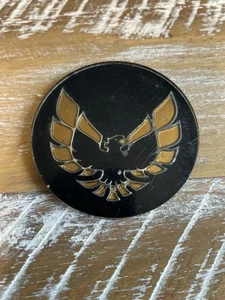 1975-1981 Firebird Trans Am Original OEM Factory Center Cap Emblem Gold - Picture 1 of 5